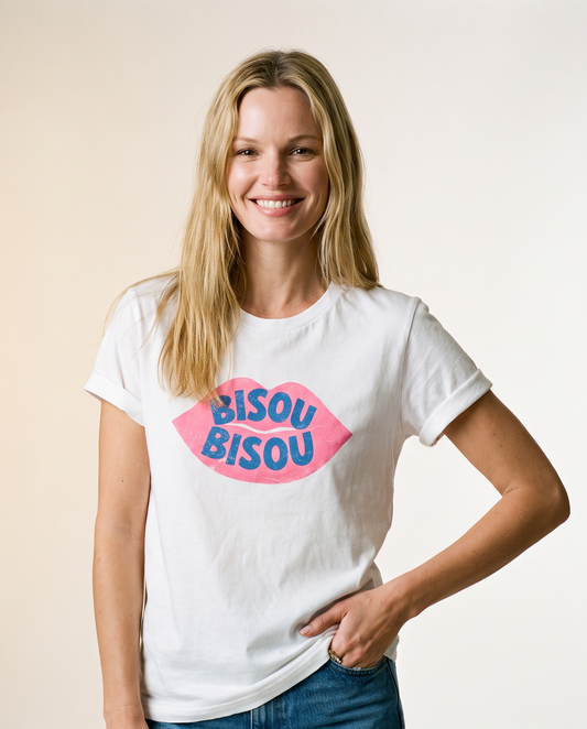 Bisou -  Bella Canvas Super Soft Straight Cut T Shirt