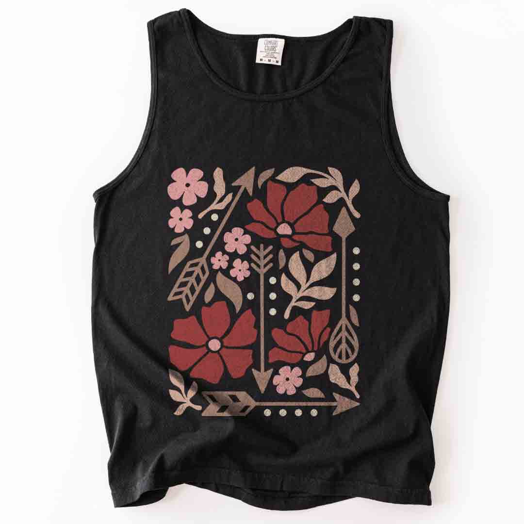 Arrows of Bohemia - Comfort Colors Premium Tank Top