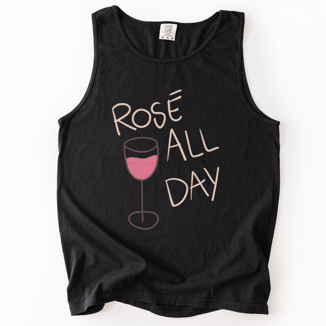Rose All Day - Comfort Colors Premium Tank Top