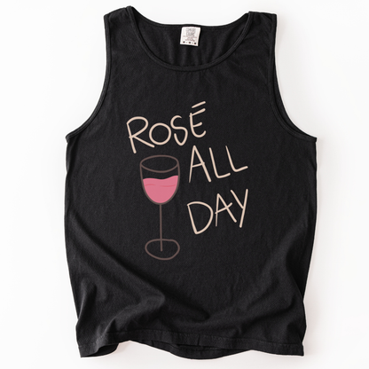 Rose All Day - Comfort Colors Premium Tank Top