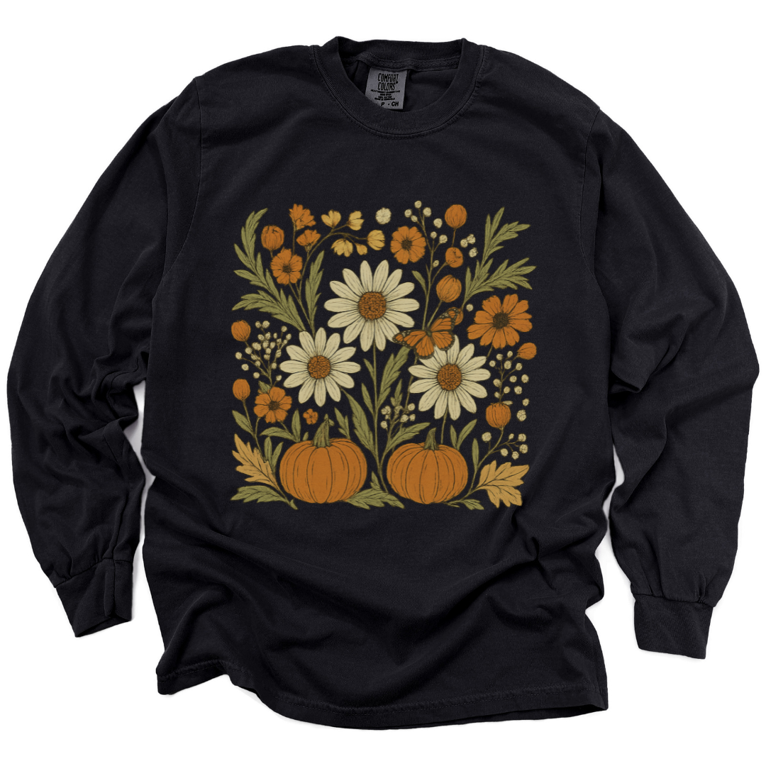 Autumn Harvest - Comfort Colors Premium Long Sleeve T Shirt