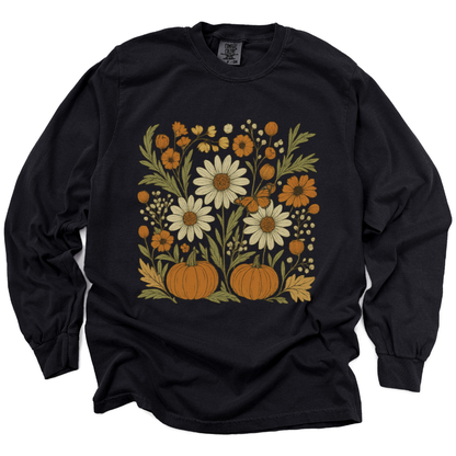 Autumn Harvest - Comfort Colors Premium Long Sleeve T Shirt