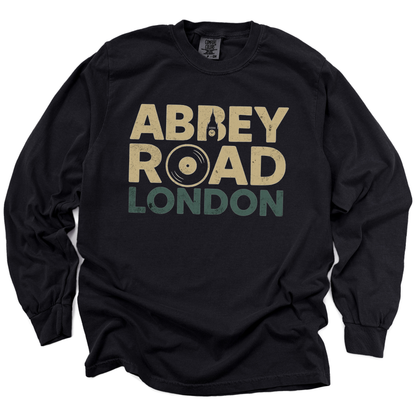 Abbey Road London - Comfort Colors Long Sleeve Premium T Shirt