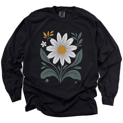 Daisy Days - Comfort Colors Long Sleeve Premium T Shirt