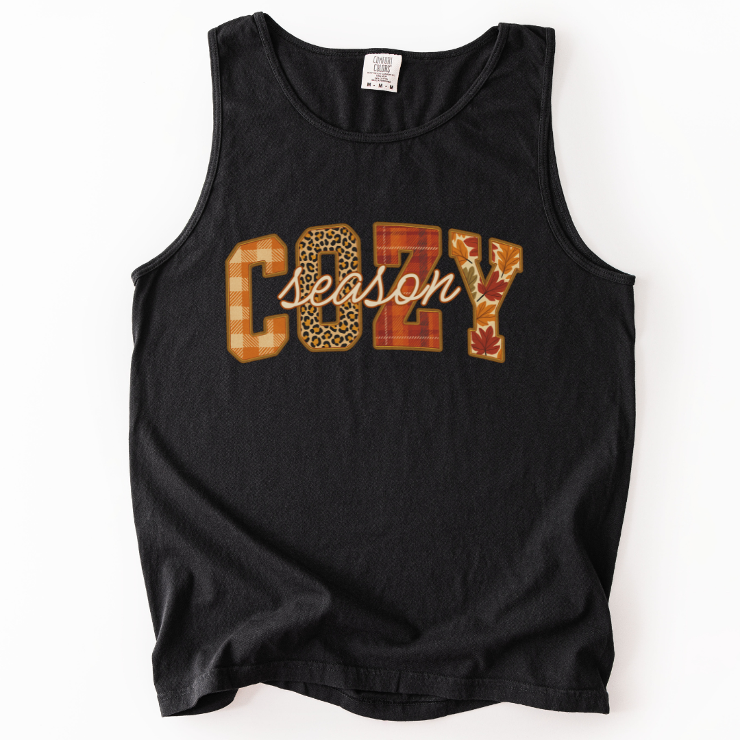 Cozy Season - Comfort Colors Premium Tank Top