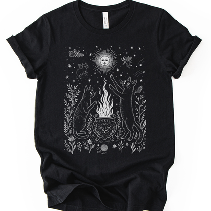 Midnight Meowgic - Bella Canvas Super Soft T Shirt