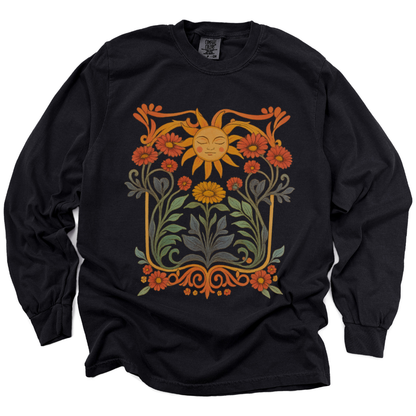 Helia's Garden - Comfort Colors Premium Long Sleeve T Shirt