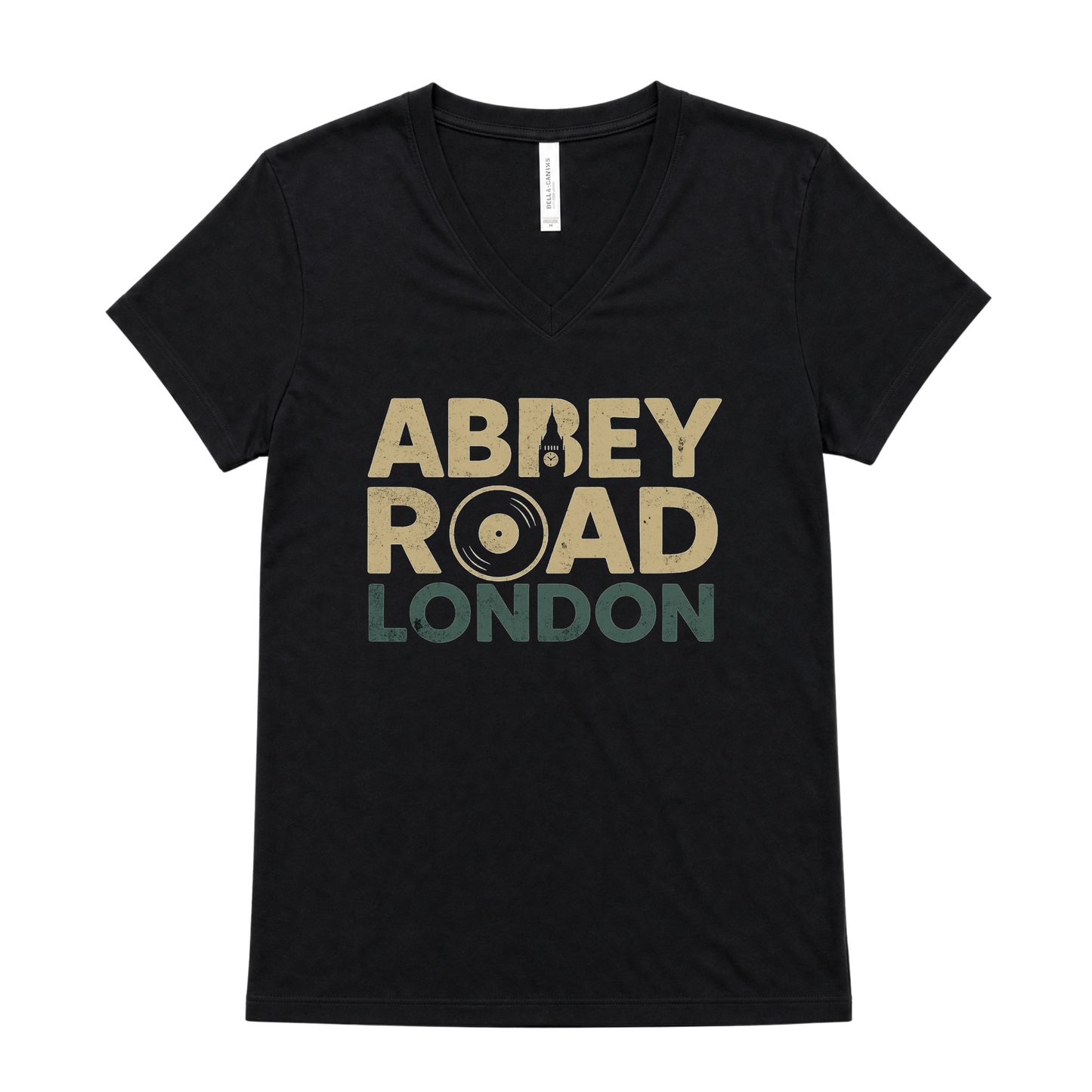 Abbey Road London - Short Sleeve V-Neck Tee