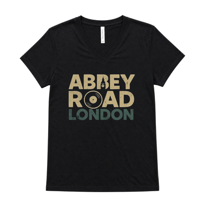 Abbey Road London - Short Sleeve V-Neck Tee