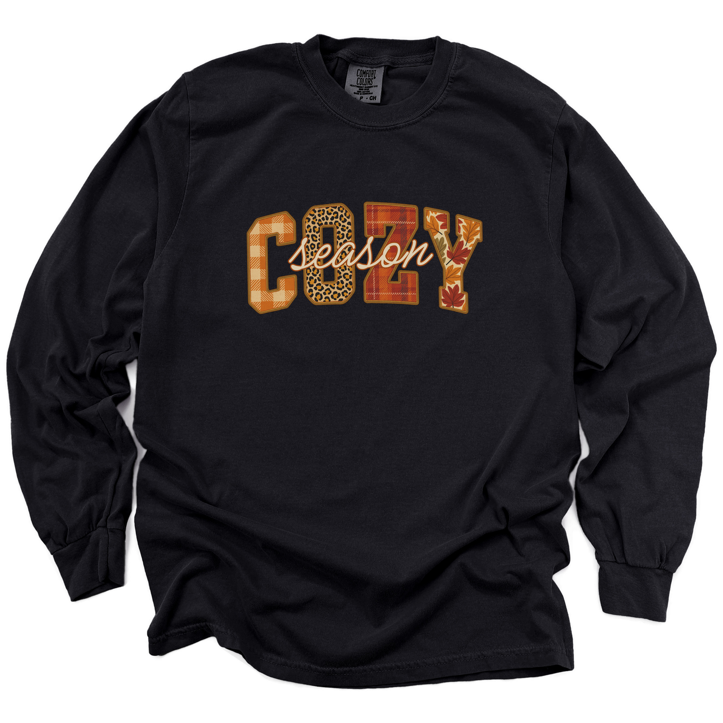 Cozy Season - Comfort Colors Premium Long Sleeve T Shirt