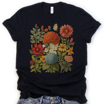 Hydrangea Bloom - Bella Canvas Super Soft T Shirt