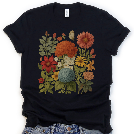 Hydrangea Bloom - Bella Canvas Super Soft T Shirt