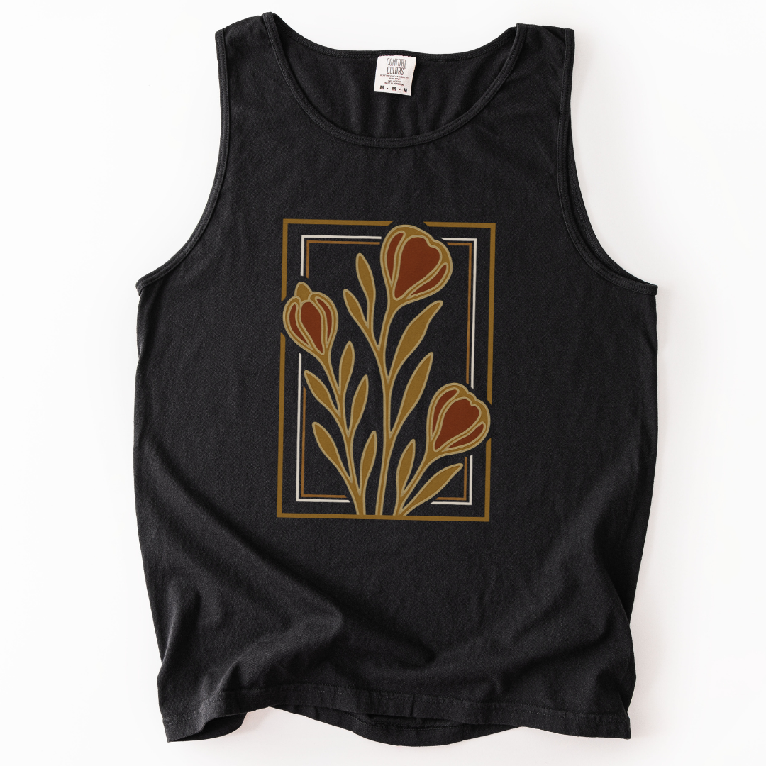 Floraison Noire - Comfort Colors Premium Tank Top