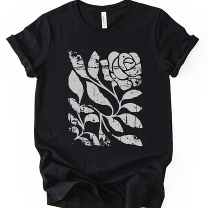 Twisted Vintage Rose  - Bella Canvas Super Soft T Shirt