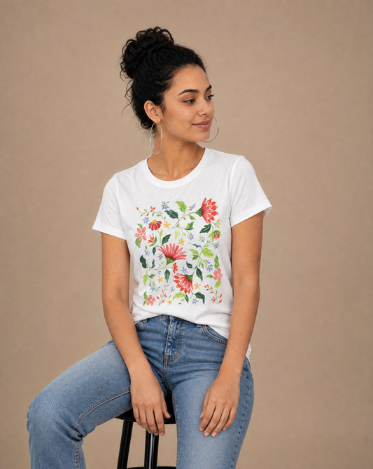 Botanical Bliss - Women's Softstyle Tee
