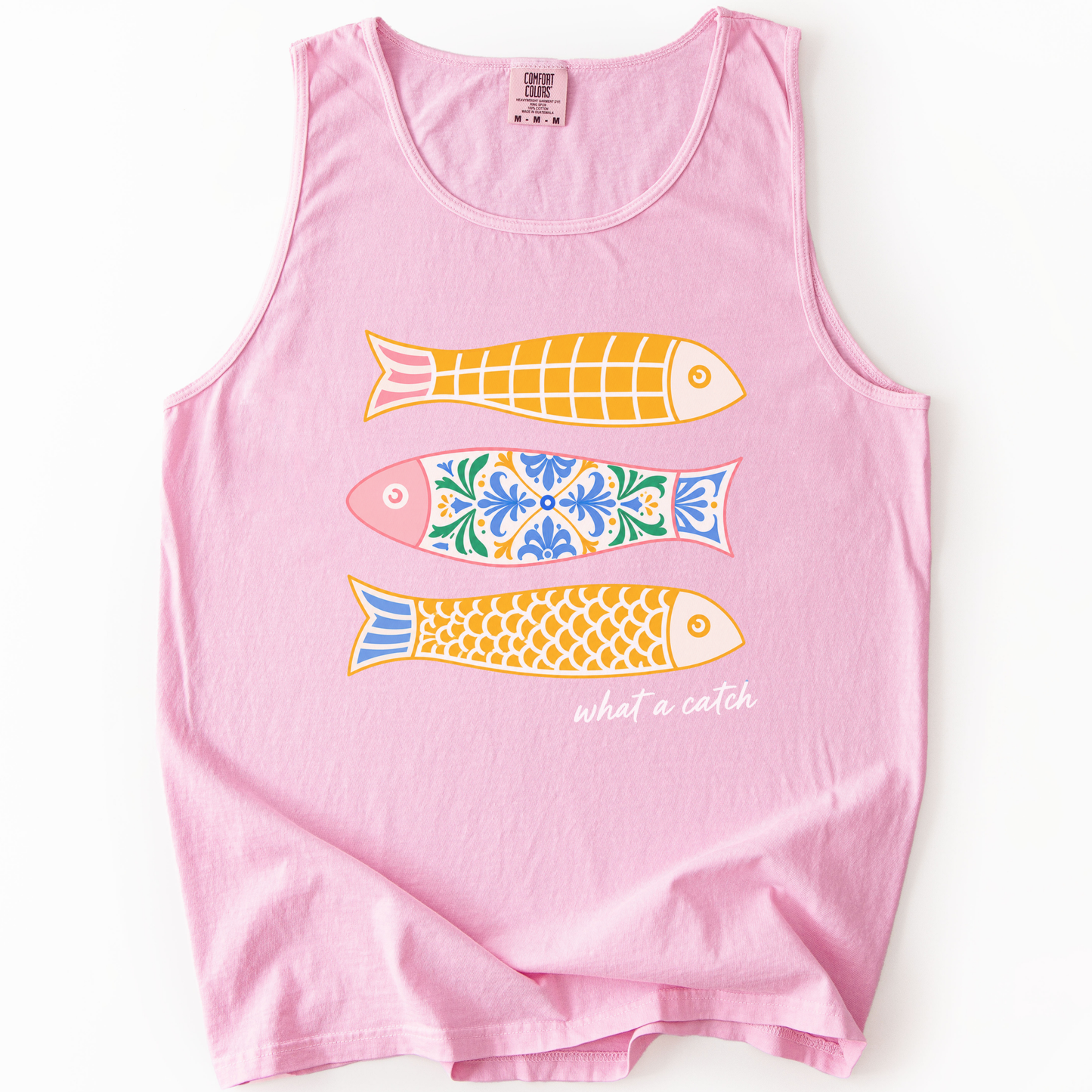 What A Catch - Comfort Colors Premium Tank Top