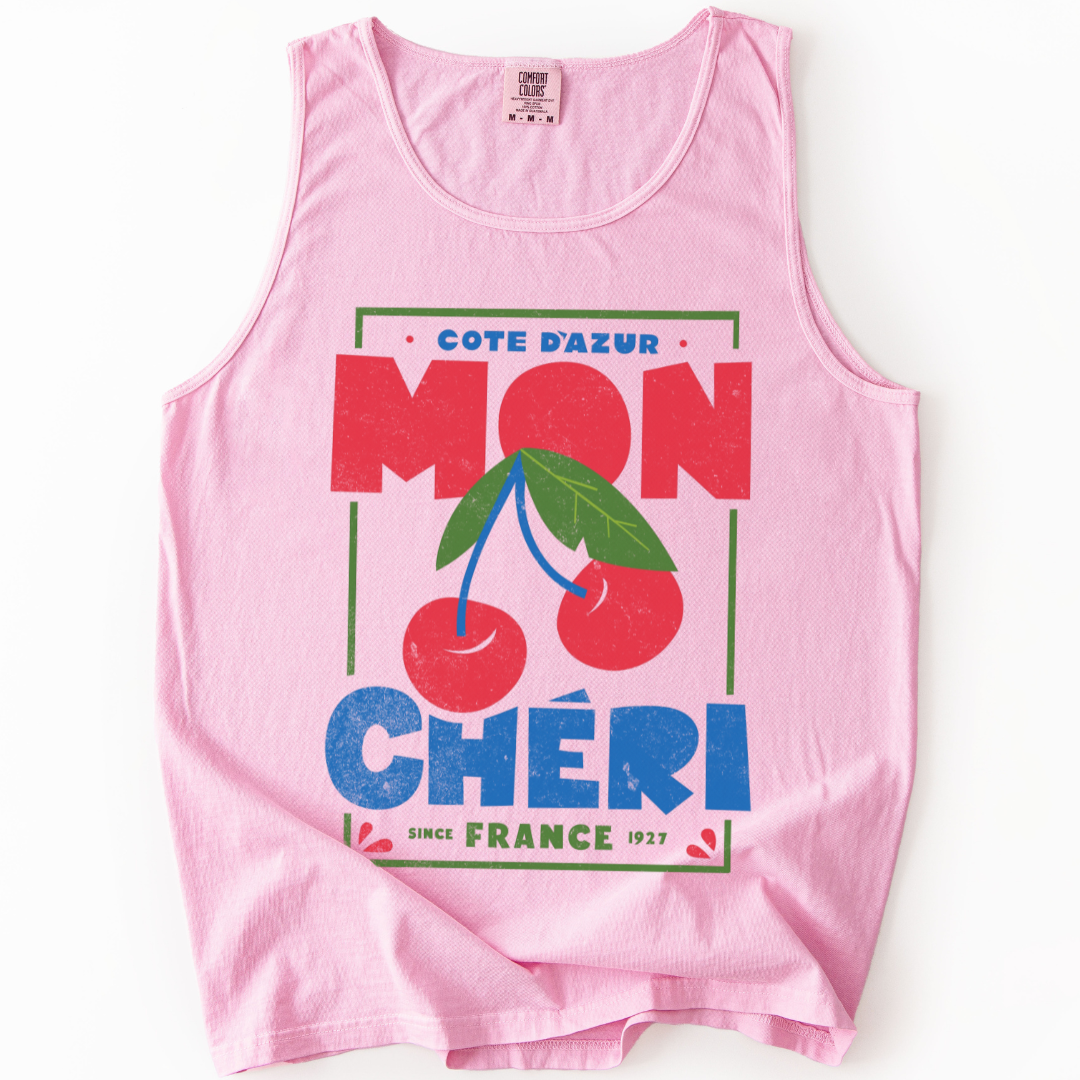 Mon Cheri - Comfort Colors Premium Tank Top