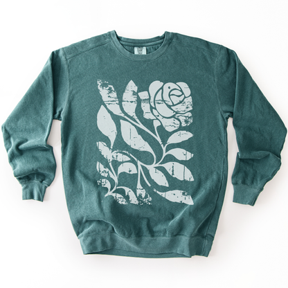 Twisted Rose - Comfort Colors Premium Heavyweight Sweatshirt