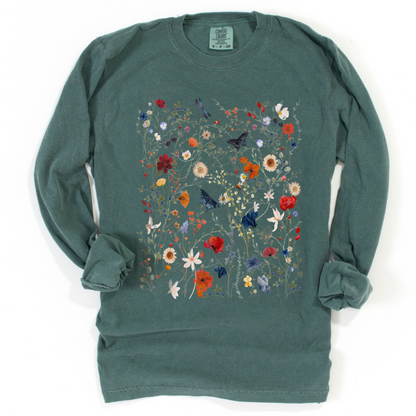 Garden of Joy - Comfort Colors Long Sleeve Premium T Shirt