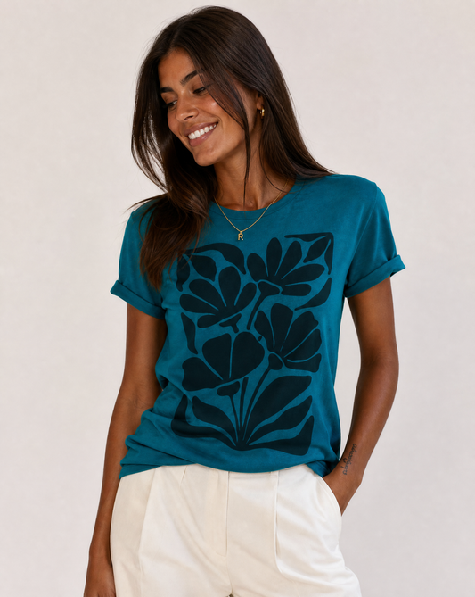 Boho Print - Bella Canvas Super Soft Standard Fit T Shirt