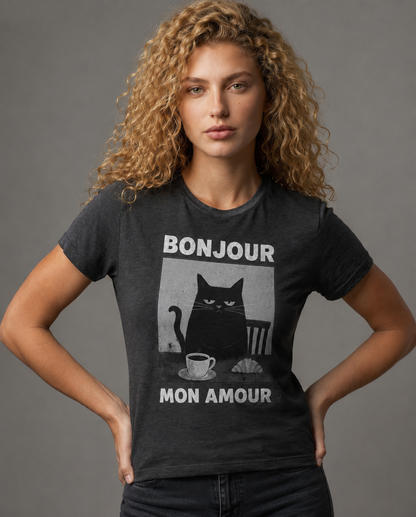 Bonjour Mon Amour - Women's Softstyle Tee