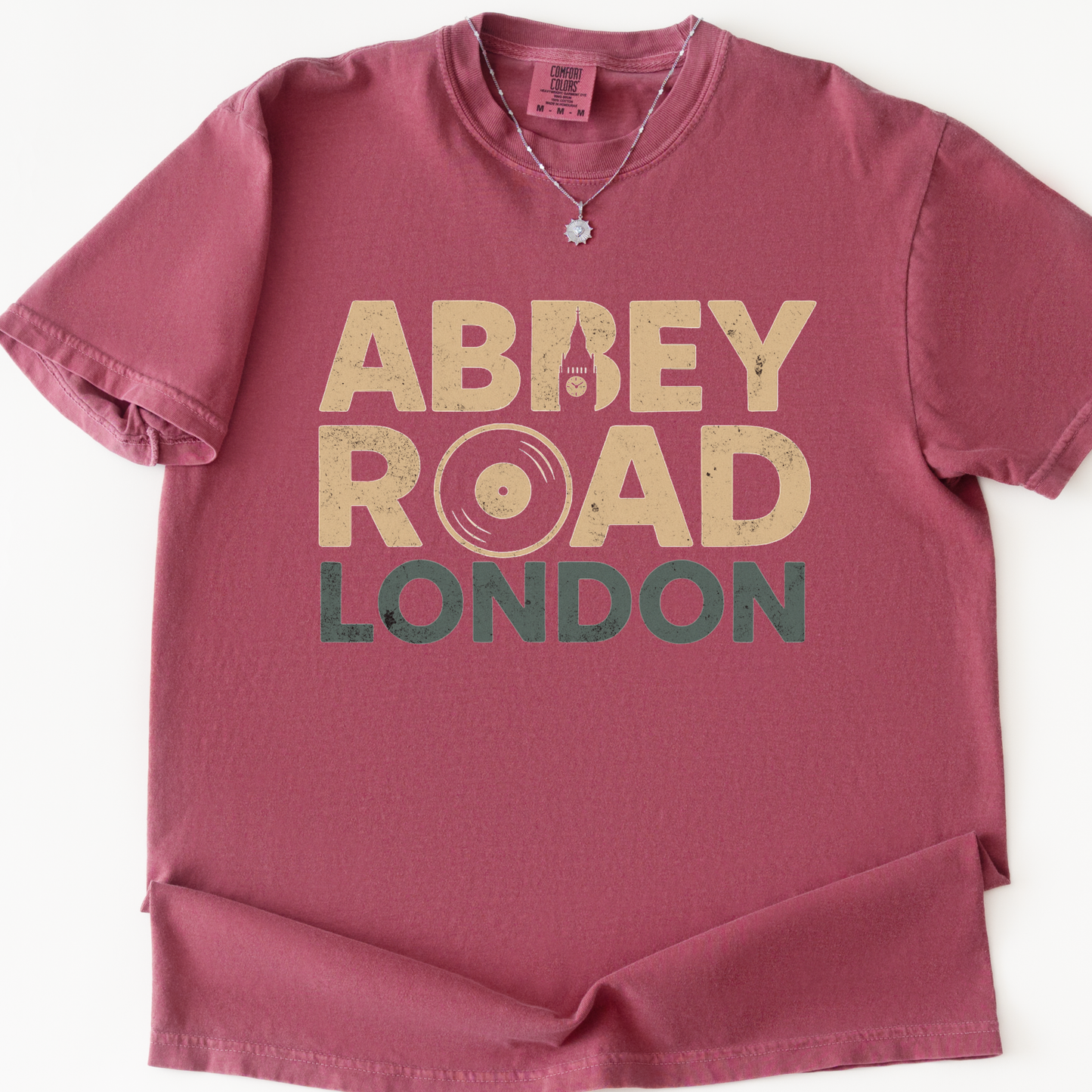 Abbey Road London - Comfort Colors Relaxed Fit Premium T Shirt