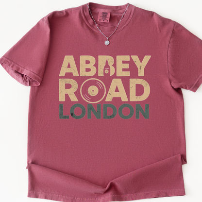Abbey Road London - Comfort Colors Relaxed Fit Premium T Shirt