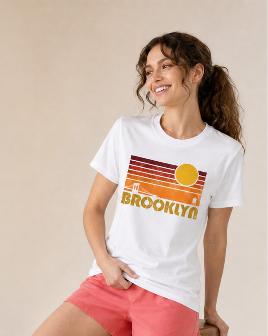Brooklyn - Bella Canvas Super Soft Straight Cut T shirt
