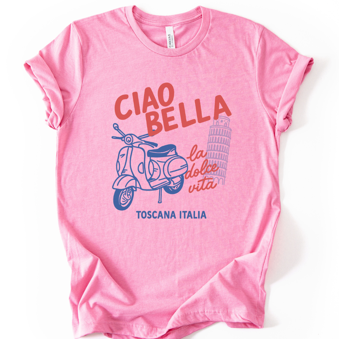 Ciao Bella - Bella Canvas Super Soft T Shirt