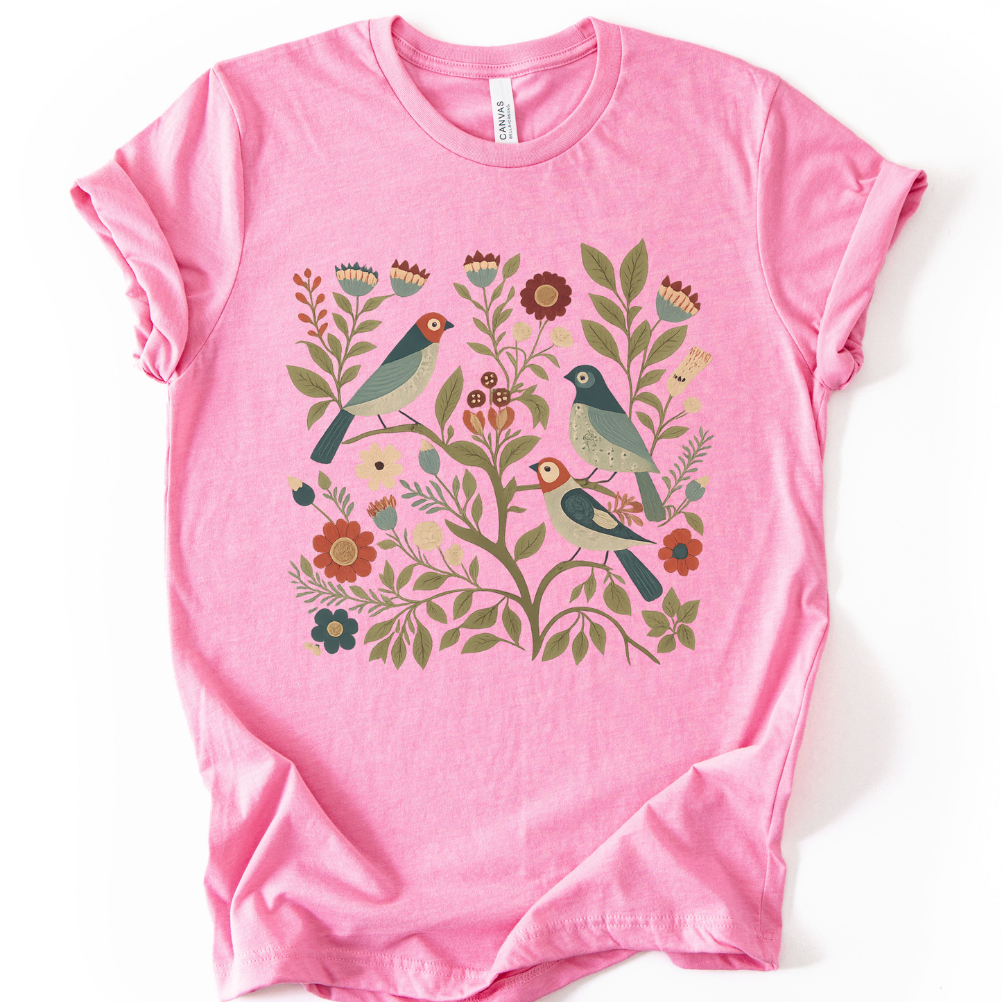 Folk Aviary - Bella Canvas Super Soft T Shirt