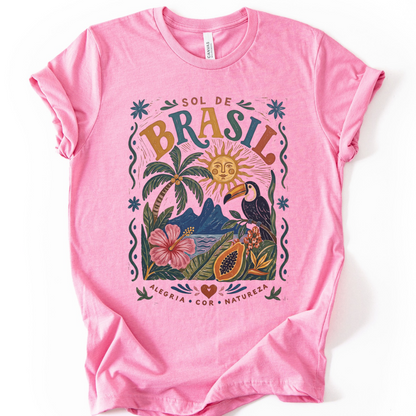 Brazil - Bella Canvas Super Soft Straight Cut T shirt