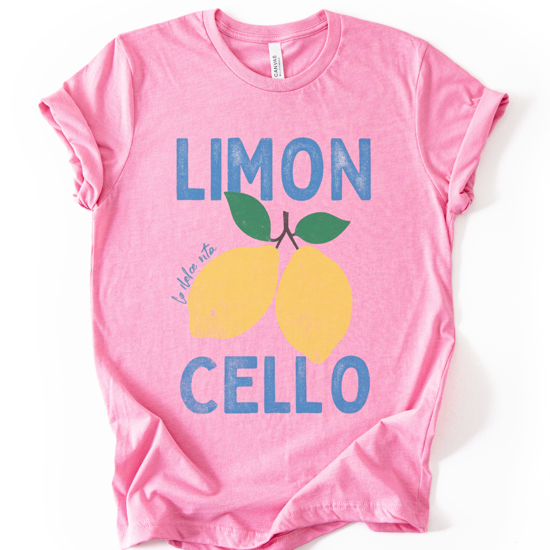 Limon Cello, Vintage Tee - Bella Canvas Super Soft T Shirt