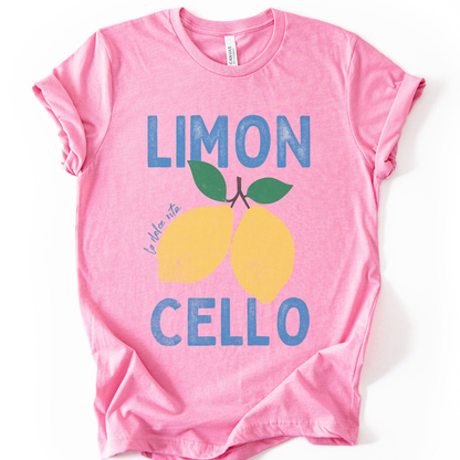 Limon Cello, Vintage Tee - Bella Canvas Super Soft T Shirt