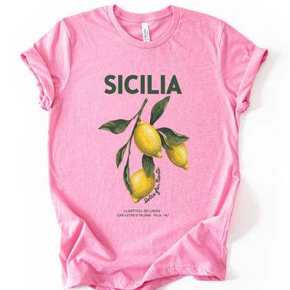 Sicilia - Bella Canvas Super Soft Straight Cut T shirt