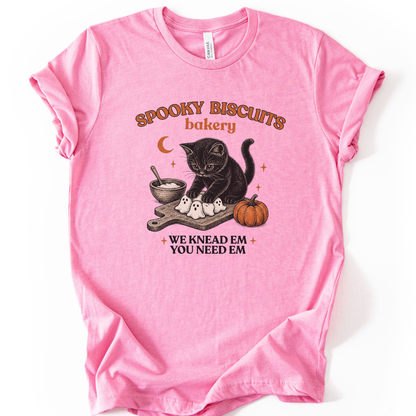Spooky Biscuit Bakery - Bella Canvas Super Soft Straight Cut T shirt