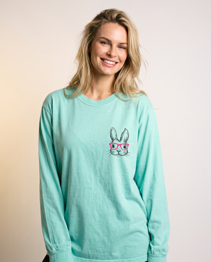 Bunny - Comfort Colors Premium Long Sleeve T Shirt