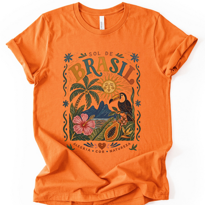 Brazil - Bella Canvas Super Soft Straight Cut T shirt