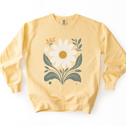 Daisy Days - Comfort Colors Premium Heavyweight Sweatshirt