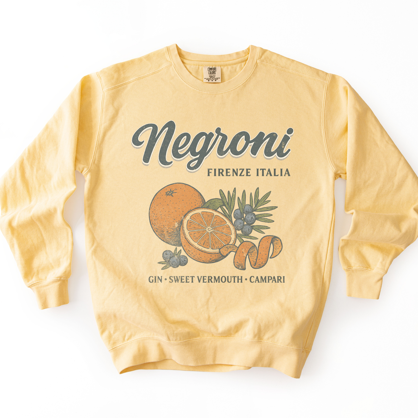 Negroni - Comfort Colors Premium Heavyweight Sweatshirt