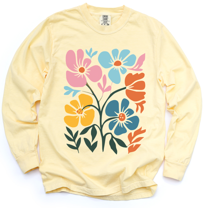 Bloom Theory - Comfort Colors Long Sleeve Premium T Shirt