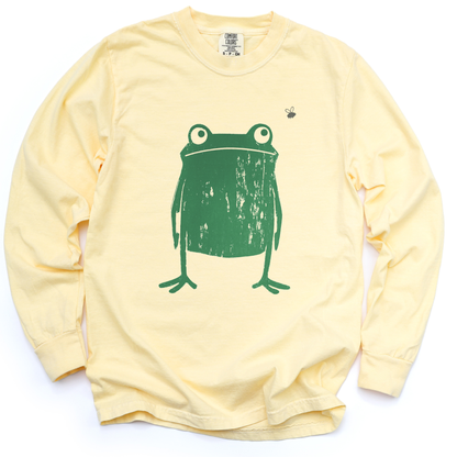 Frog - Comfort Colors Premium Long Sleeve T Shirt
