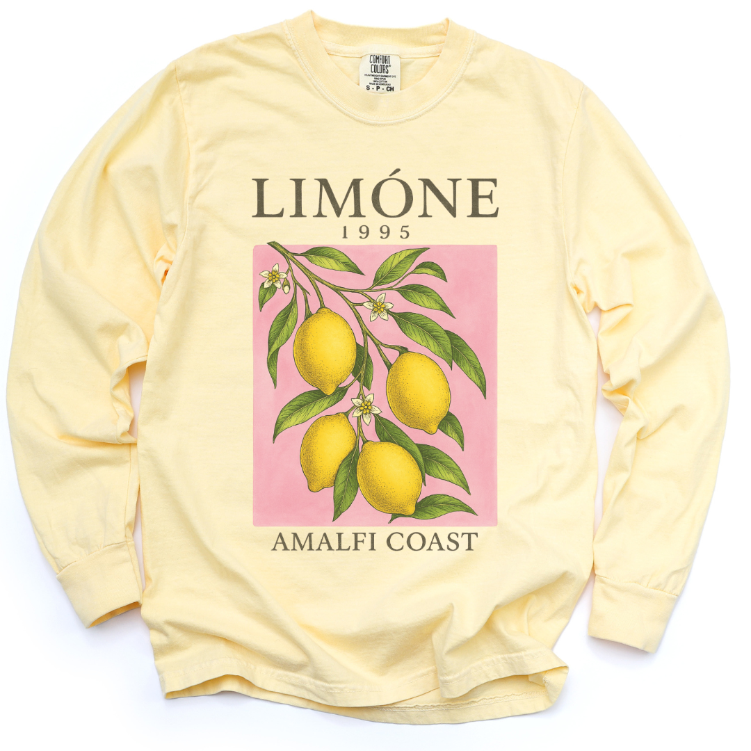 Limone 1995 - Comfort Colors Premium Long Sleeve T Shirt