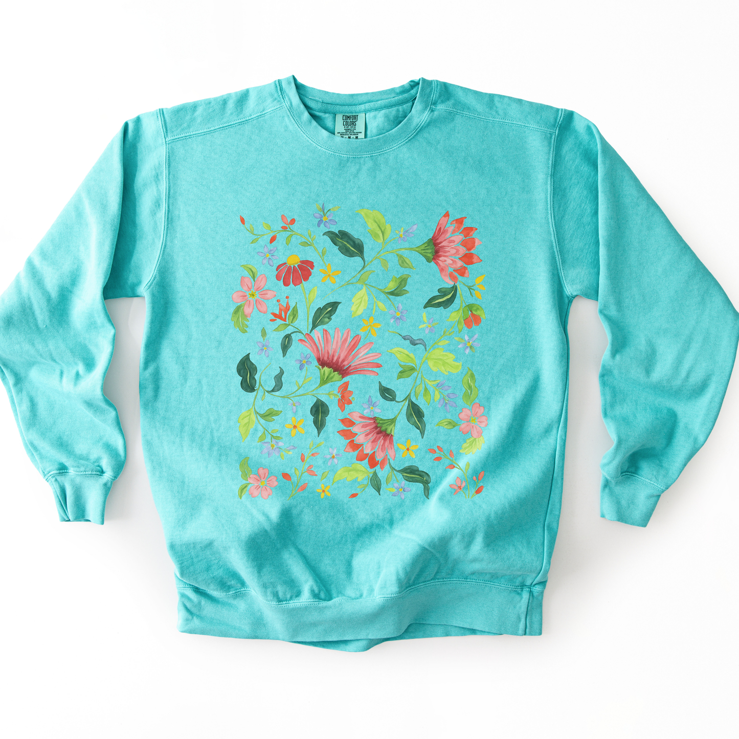 Botanical Bliss - Comfort Colors Premium Heavyweight Sweatshirt
