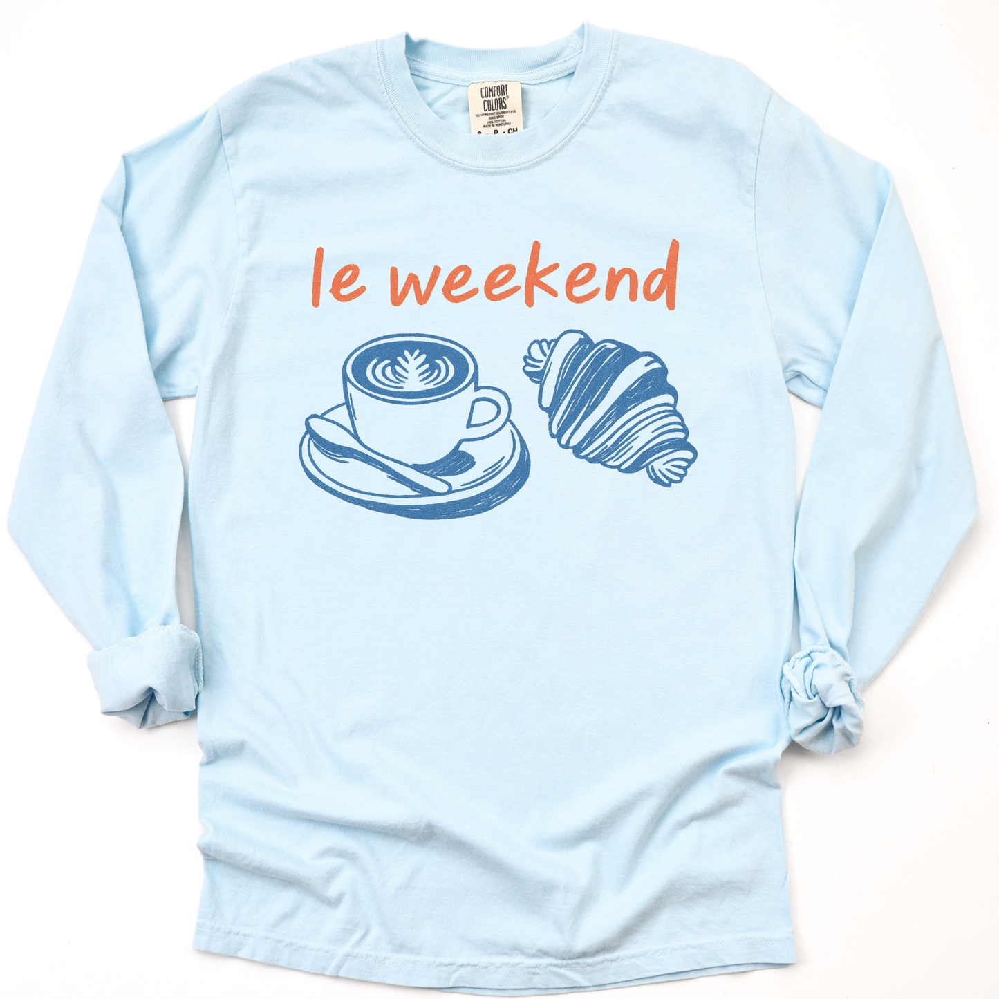 Le Weekend - Comfort Colors Long Sleeve Premium T Shirt
