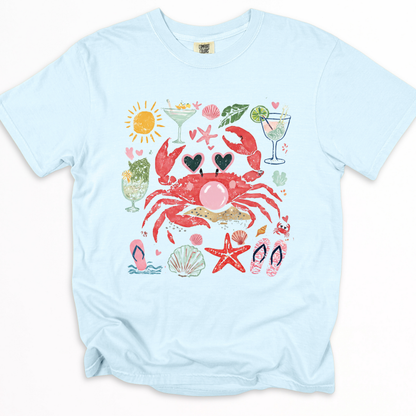 Crab -  Comfort Colors Relaxed Fit Premium T Shirt