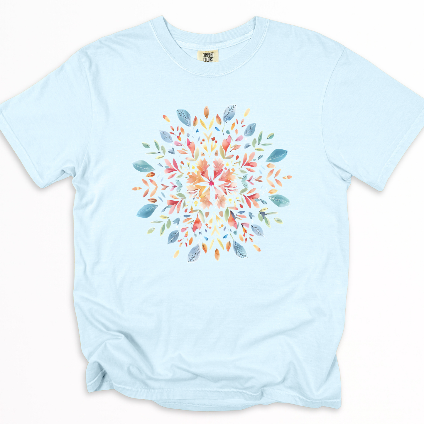 Plant Mandala - Comfort Colors Relaxed Fit Premium T Shirt