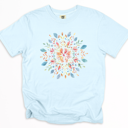 Plant Mandala - Comfort Colors Relaxed Fit Premium T Shirt
