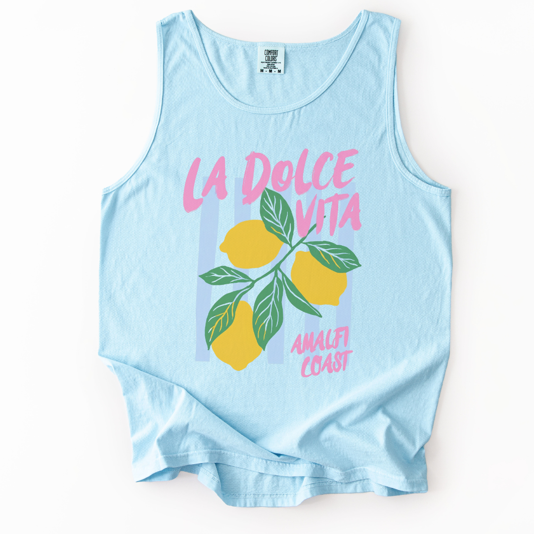 La Dolce Vita - Comfort Colors Premium Tank Top