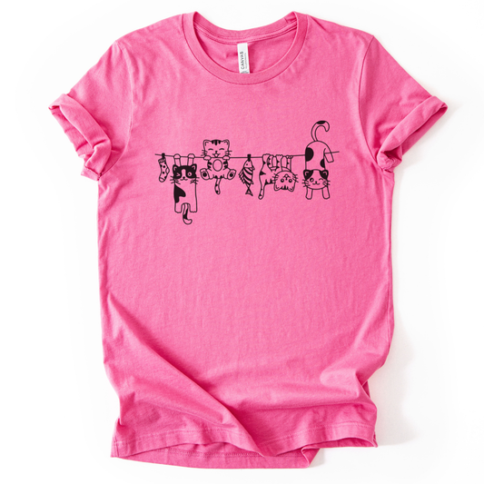 Cats - Bella Canvas Super Soft T Shirt