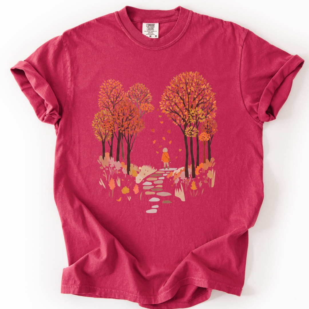 Autumn Walks - Comfort Colors Relaxed Fit Premium T Shirt